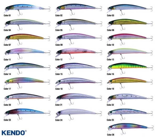 Kendo Zero Arise 9.0 cm 5.7g Floatıng Sahte Balık  14 - 2