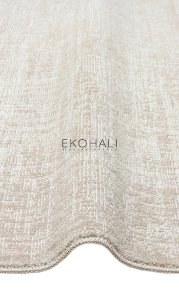 Kalahari Koleksiyonu Sade ve Şık Halı KLH Plain Beige - 3