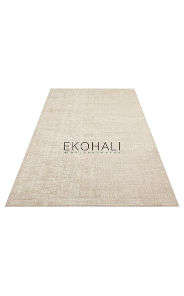 Kalahari Koleksiyonu Sade ve Şık Halı KLH Plain Beige - 4