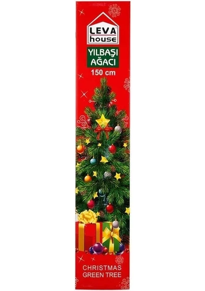 Yılbaşı Çam Ağacı 150 Cm 224 Dal 263804 - 2