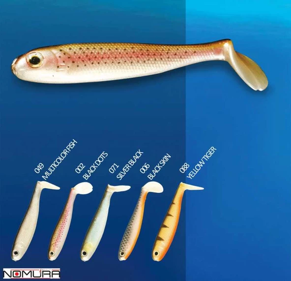Nomura Lıve Fısh 10cm 14g 4 Adet Sahte Balık  088