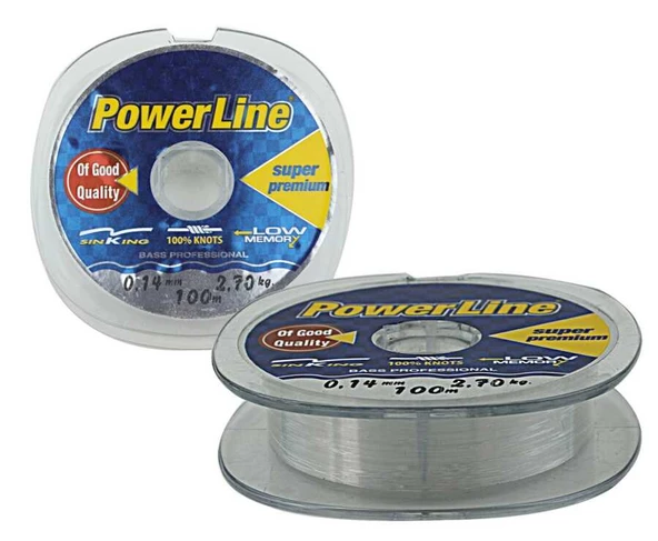 Power line Super Premıum 100 m.Bobin Misina  0,20 mm