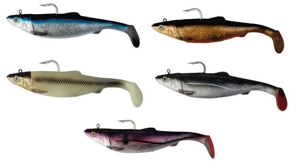 Savage gear 3D Herring Big Shad 25cm 300g 1 Adet Sahte Balık  Red Fish Gold