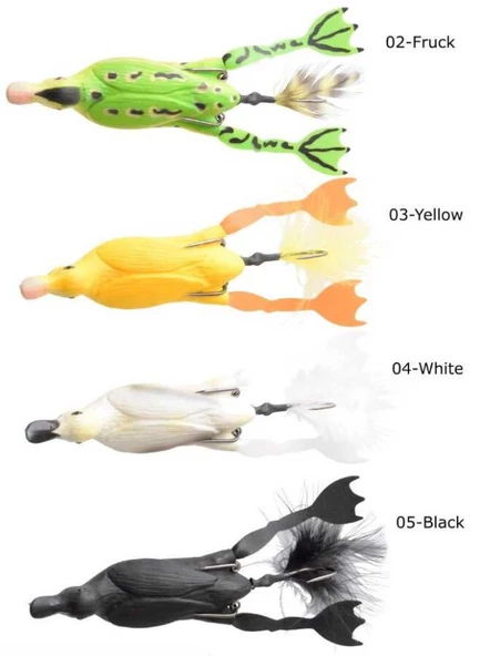 Savage gear Hollow Ducklıng Wedless 7.5cm 15g  04-White - 2