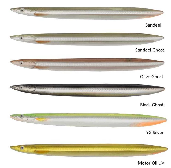 Savage gear B-SG Line Thru Sandeel 175mm 40g  05-YG Silver - 2