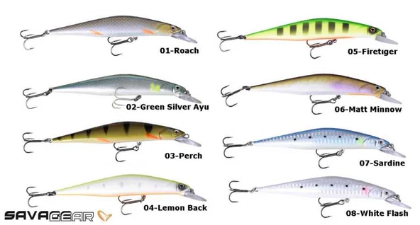 Savage gear Prey 11,5 cm 17 gr SS Sahte Balık  08-White Flash - 2