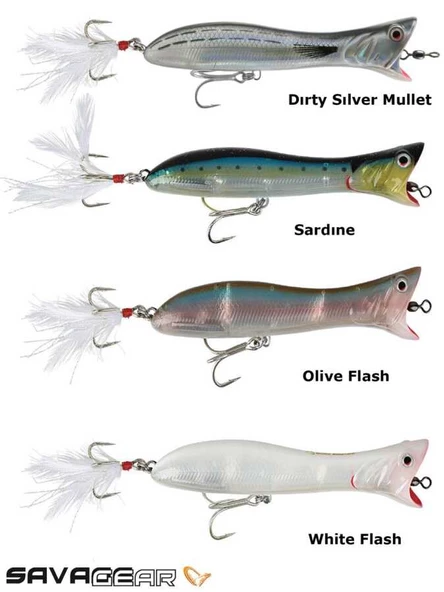 Savage gear Panic Popper 195 19.5cm 111g  02-Sardine - 2