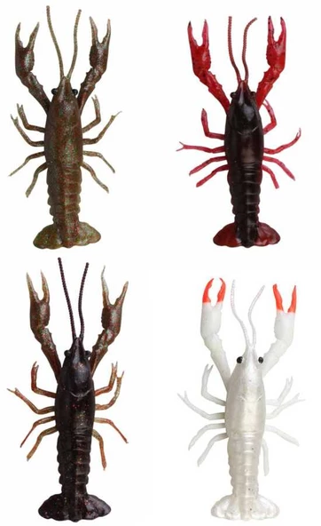 Savage gear LB 3D Crayfish 12,5 cm 15 gr F 3 Adet Sahte Balık  Magic Brown