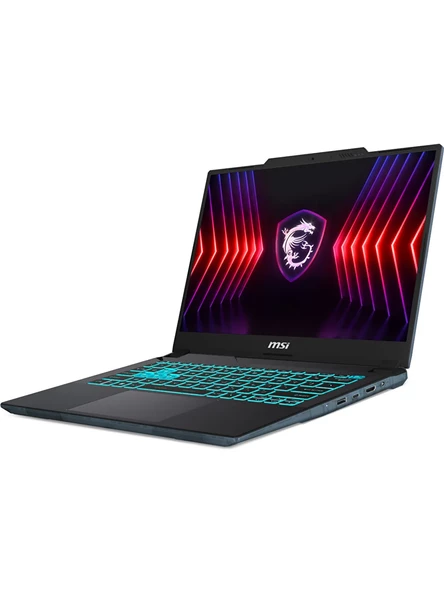 Msı Cyborg 14 Intel Core I7 13620H 32GB 512GB SSD RTX4050-6GB Windows 11 Home 14" Fhd+ 144Hz Taşınabilir Bilgisayar A13VE054XTRWH05 + Zetta Çanta - Resim 3