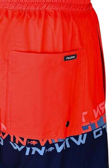 Fujin Pro Angler Short Mayo Scarlet Dark Navy  Large (L) - 6