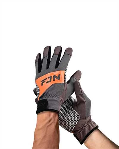 Fujin Pro Angler Trolling Gloves Grey  M/L - 2