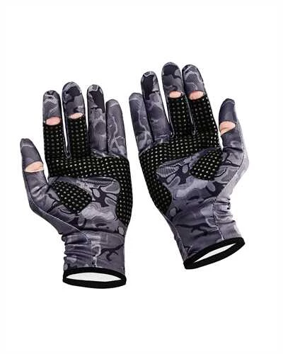 Fujin Pro Angler Winter Gloves Black Camo M/L - 6