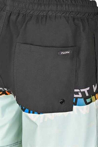 Fujin Pro Angler Short Mayo Anthracite Turquoise  XLarge (XL) - 7