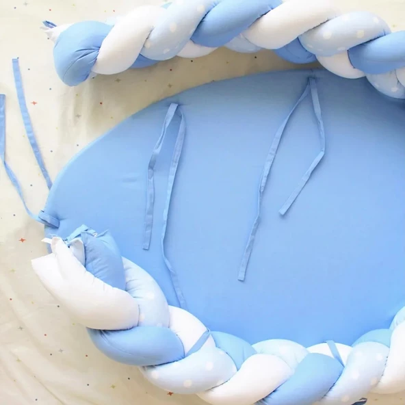 Babynest, Bebek Yatağı, Alt Açma Minderi, Bebek Oyun Minderi 80 x 52cm - 2