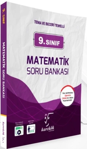 KAREKÖK 9.SINIF MATEMATİK SORU BANKASI TEMA BECERİ TEMELLİ