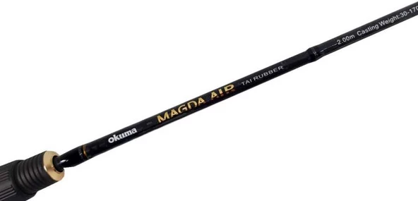 Okuma Magda Air 2,00 mt  30-170 gr 2 Parça Taırubber Kamışı - 2
