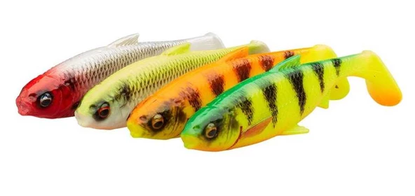 Savage Gear 3D River Roach 8 cm 5 gr Dark Water Mix 4 Adet ürün görseli 1