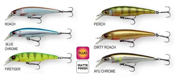 Savage Gear Gravity Twitch SR 9.5 cm 15 gr Suspending  Blue Chrome - 2