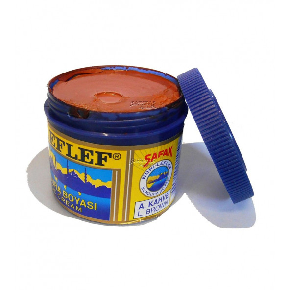 nuri leflef 200 ml açık kahverengi boya - 1