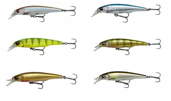 Savage Gear Gravity Twitch SR 6.7 cm 6 gr Suspending  Blue Chrome