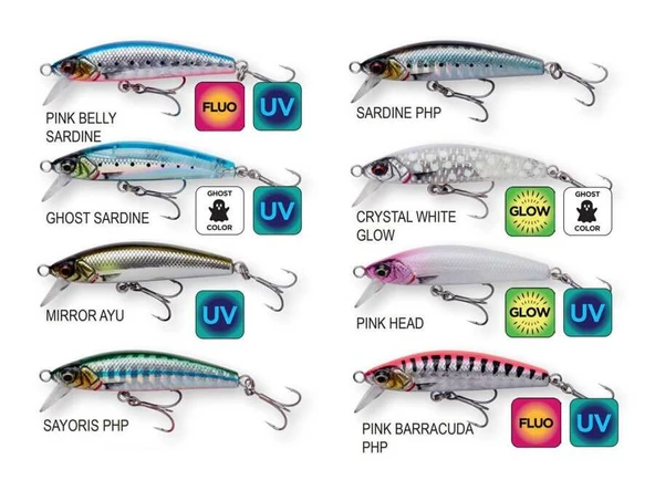 Savage Gear Gravity Minnow 5 cm 8 gr Sahte Balık  Pink Belly Sardine - Resim 2