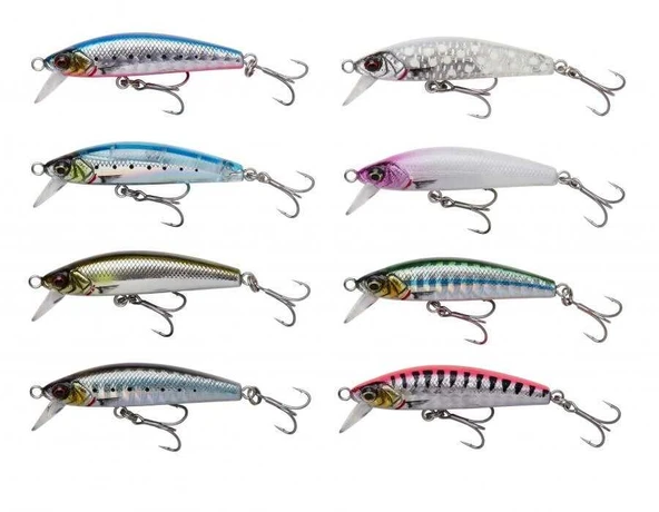 Savage Gear Gravity Minnow 5 cm 8 gr Sahte Balık  Pink Belly Sardine ürün görseli 1