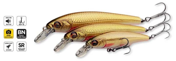 Savage Gear Gravity Twitch SR 6.7 cm 6 gr Suspending  Blue Chrome - 3
