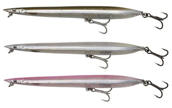 Savage gear  MAG Sandeel Surf Walker 210 41g F Sahte Balık  Pink Flash