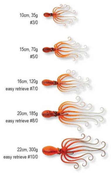 Savage gear Octobus 70g 15cm Sahte Balık  UV Pink Glow - 3