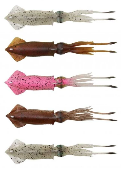 Savage gear 3D TPE Swim Squid 260mm 126g 1 Adet Sahte Balık  Red Brown