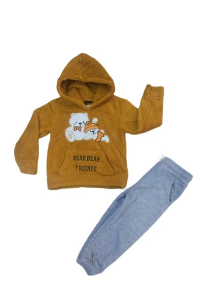 Nakışlı Kışlık Welsoft Lüx Erkek Çocuk 2 LiTakım