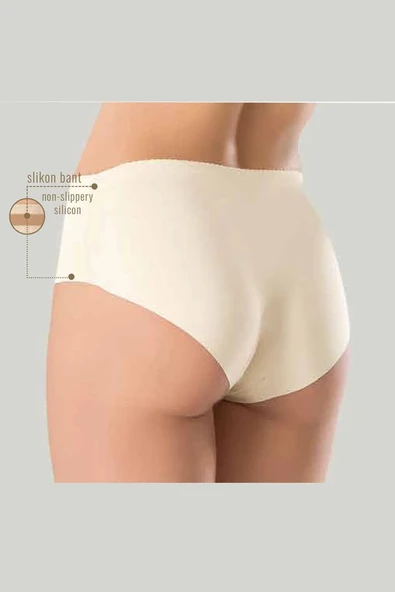For Pretty LAZER KESİM YÜKSEK BEL BATO SLIP - 2