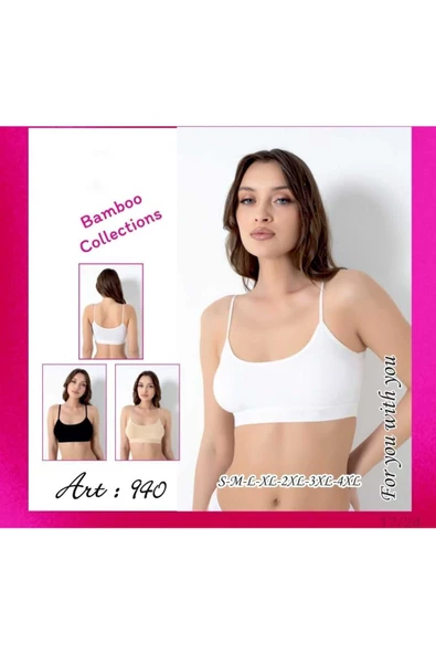 For Pretty İnce Askı Pedli Büstiyer
