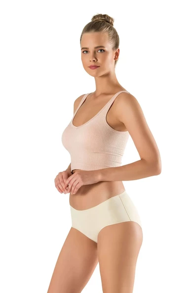 For Pretty LAZER KESİM YÜKSEK BEL BATO SLIP