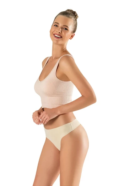 For Pretty LAZER KESİM SLIKONLU BATO SLIP - 2