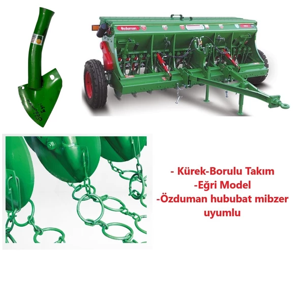 Özduman Hububat Mibzeri Sac Küreği-Bacak Sıyırgaç Eğri Model - 2