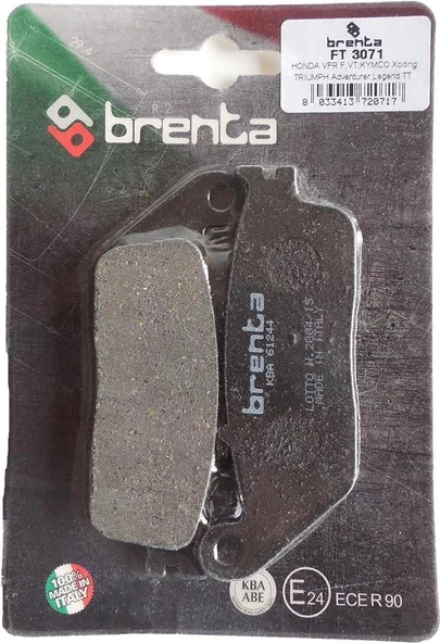 Yamaha YP 250 X-Max 250 Xmax 10-17 Brenta Ön Fren Balata Takım