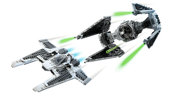 LEGO 75348 Star Wars Mandalorian Fang Fighter Vs. Tıe Interceptor - 3