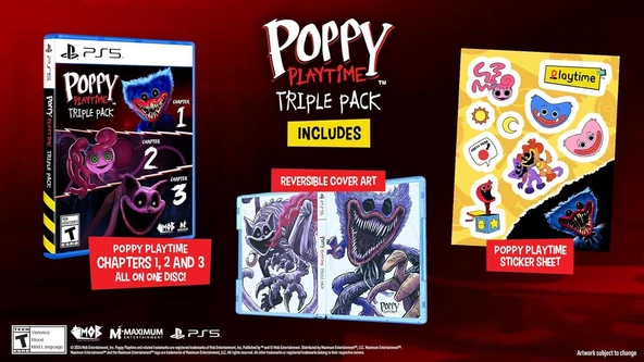 Poppy Playtime Triple Pack PS5 Oyun - Resim 5
