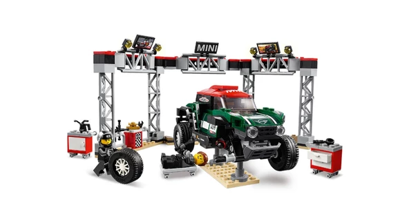 LEGO 75894 Speed Champions 1967 Mini Cooper S Rally Ve 2018 Mini John Cooper Works Buggy - Resim 3