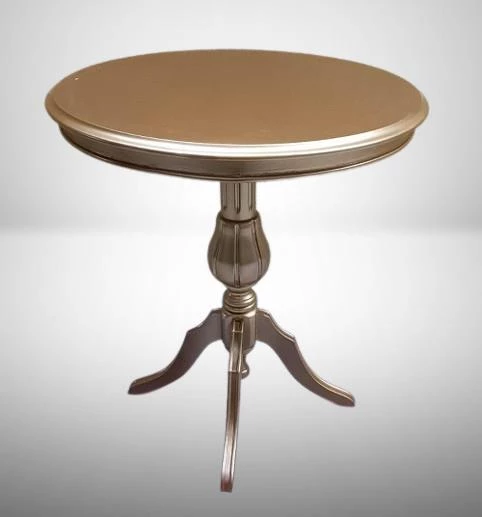Fiskos Sehpa EKO 90503 Baba 4Ayak 65 CM Hareketli MDF Tabla Parlak Gold El Yapım