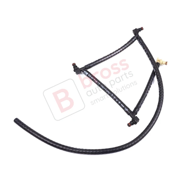 Ford Fiesta MK5 MK6 Fusion 1.4TDCi F6JA F6JB için Dizel Yakıt Enjektör Geri Dönüş Borusu Hortumu - Resim 2