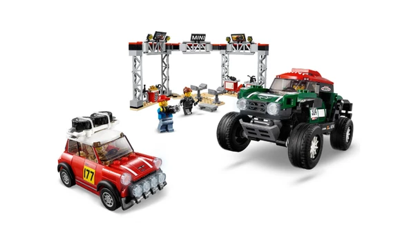 LEGO 75894 Speed Champions 1967 Mini Cooper S Rally Ve 2018 Mini John Cooper Works Buggy - Resim 2