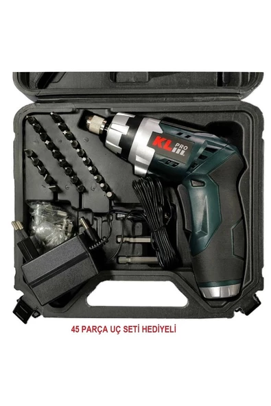 Klnm3613 3.6volt /1,5ah Li-ion Şarjlı Tornavida 45 Parça Vidalama Ucu - 2