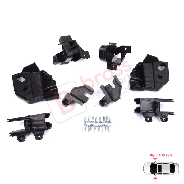 Peugeot Rifter Partner K9 2018-On 9824199280 9824198780 İçin Sağ Sol Ön Far Ayak Tamir Seti ürün görseli 1