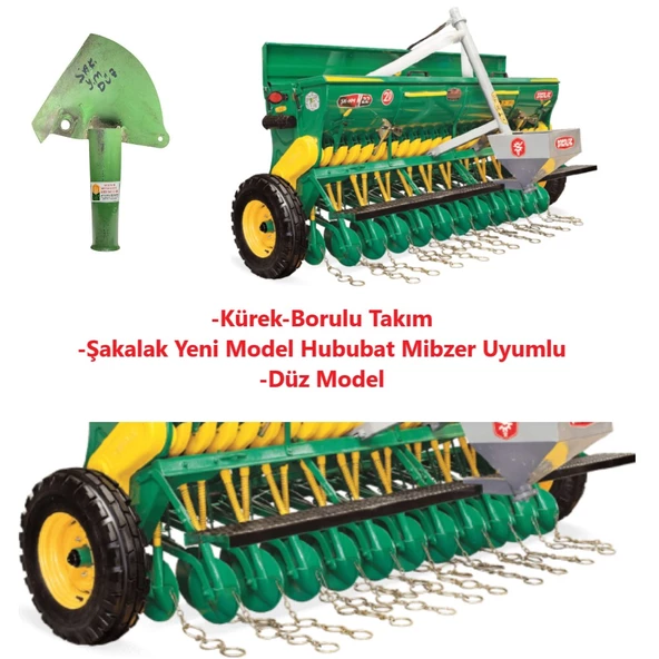 Şakalak Yeni Model Hububat Mibzeri Sac Küreği-Bacak Sıyırgaç Düz Model-2 Adet - 3