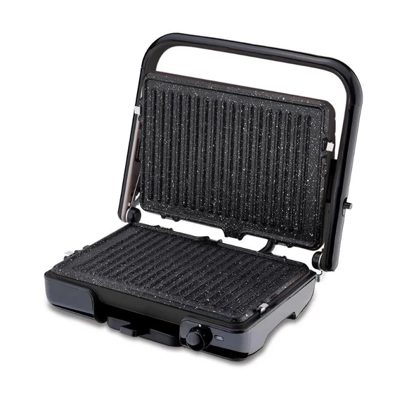 Korkmaz Tostella Dayanıklı Tost Makinesi Siyah Renk A316-13 - 2