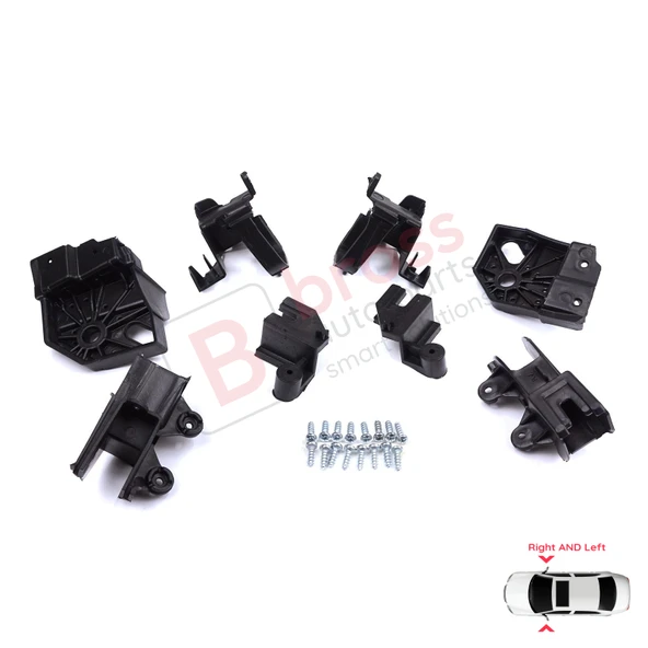 Peugeot Rifter Partner K9 2018-On 9824199280 9824198780 İçin Sağ Sol Ön Far Ayak Tamir Seti - Resim 3