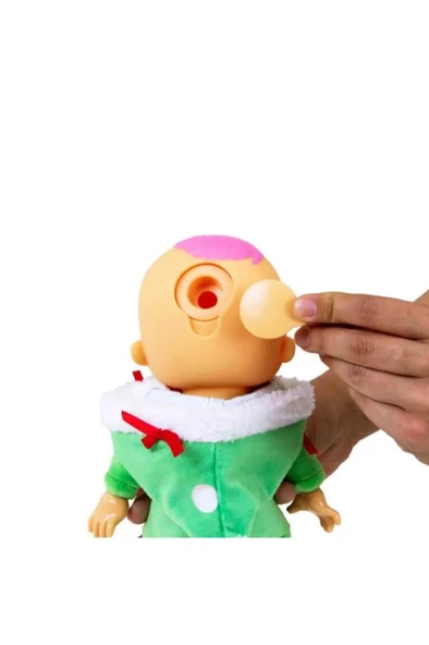 Giochi Preziosi Cry Babies Ağlayan Yumuş Kostüm Bebekleri CYB66000 NOELLE YEŞİL - Resim 2