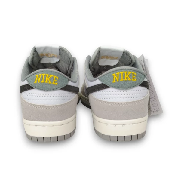 NİKE DUNK LOW UNİSEX AYAKKABI GRİ BEYAZ - 3